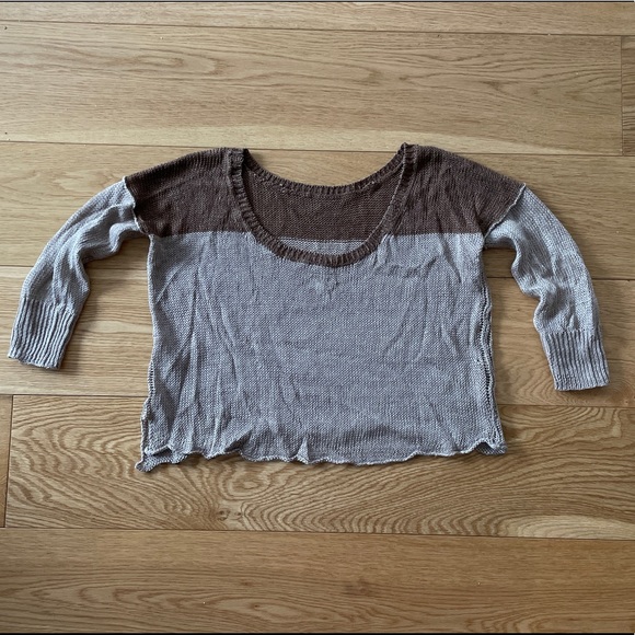 Wilfred linen cropped sweater - Picture 2 of 6